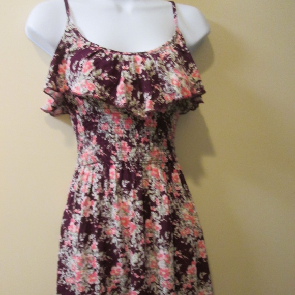 Aeropostale Dresses & Skirts - AEROPOSTALE MED JR SUNDRESS/FLORAL/ADJ STRAPS